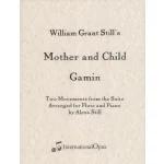 Image links to product page for Mother and Child & Gamin for Clarinet and Piano