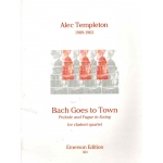 Image links to product page for Bach Goes to Town [Clarinet Quartet]