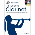 Image links to product page for PureSolo - The Blue Book [Clarinet] (includes CD)