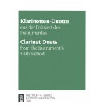 Image links to product page for Clarinet Duets from the Instrument's Early Period
