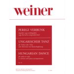 Image links to product page for Peregi Verbunk (Hungarian Dance) for Clarinet/Violin/Viola and Piano, Op40