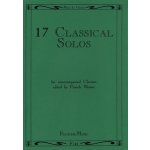 Image links to product page for 17 Classical Solos for Clarinet