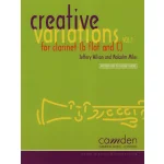 Image links to product page for Creative Variations for Clarinet, Vol 1 (includes CD)