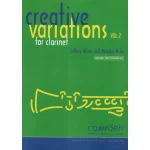 Image links to product page for Creative Variations for Clarinet and Piano, Vol 2 (includes CD)