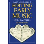 Image links to product page for Editing Early Music