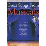 Image links to product page for Great Songs From Musicals for Flute (includes CD)