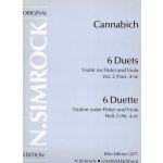 Image links to product page for 6 Duets Vol 2 (Nos.4-6) for Flute & Viola