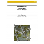 Image links to product page for Four Dances for Flute Quartet/Choir