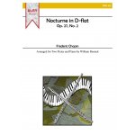 Image links to product page for Nocturne in D flat for Two Flutes and Piano, Op27/2