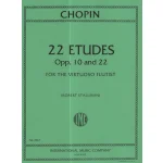 Image links to product page for 22 Studies for the Virtouso Flutist, Op. 10 and 22