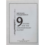 Image links to product page for Nine Etudes for the Contemporary Flutist 