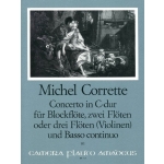 Image links to product page for Concerto in C major for 3 flutes and continuo, Op4 No3