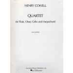 Image links to product page for Quartet for Flute, Oboe, Cello and Harpsichord