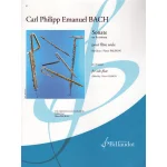 Image links to product page for Sonata in A minor for Solo Flute, Wq132