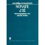 Image links to product page for Sonata in A minor for Solo Flute