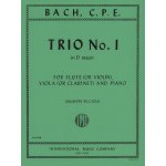 Image links to product page for Trio No 1 in D major for Flute/Violin, Viola/Clarinet & Piano, WQ94