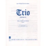 Image links to product page for Trio Sonata No. 2 for Flute, Violin and Piano, WV 161