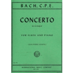 Image links to product page for Concerto in G major for Flute and Piano, Wq169