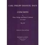 Image links to product page for Concerto in G major for Flute and Piano, Wq169