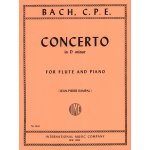 Image links to product page for Concerto in D minor for Flute and Piano, Wq22