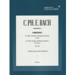 Image links to product page for Concerto in A minor for Flute and Piano, Wq166