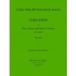 Image links to product page for Concerto in A minor for Flute, Strings and Basso Continuo, Wq 166