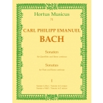 Image links to product page for Sonatas for Flute and Basso Continuo, Vol 1