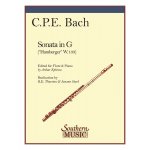 Image links to product page for Sonata in G "Hamburger" for Flute and Piano, W. 133