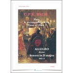 Image links to product page for Allegro from Sonata in D major, Wq131