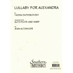 Image links to product page for Lullaby for Alexandra [Alto Flute and Harp]