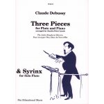 Image links to product page for Syrinx for solo flute and Three Pieces for flute & piano