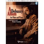 Image links to product page for A Debussy Album for Flute and Piano (includes Online Audio)