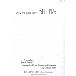 Image links to product page for Bilitis for Flute, Piano and Narrator