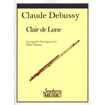 Image links to product page for Clair de Lune for Flute Quartet