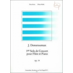 Image links to product page for 1st Solo de Concert for Flute and Piano, Op. 19