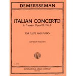 Image links to product page for Italian Concerto in F Major for Flute and Piano, Op. 82/6