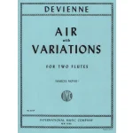 Image links to product page for Air with Variations for Two Flutes