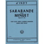 Image links to product page for Sarabande and Minuet for Wind Quintet and Piano, Op. 24