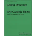 Image links to product page for Five Canonic Duets for Flute and Clarinet