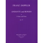 Image links to product page for Andante and Rondo for Two Flutes and Piano, Op25