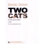 Image links to product page for Two Cats for Flute and Clarinet