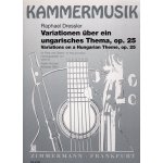Image links to product page for Variations on a Hungarian Theme [Flute & Guitar], Op25