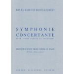 Image links to product page for Symphonie Concertante for Three Flutes and Piano