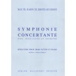 Image links to product page for Symphonie Concertante for Three Flutes and Piano