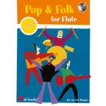 Image links to product page for Pop & Folk for Flute (includes CD)
