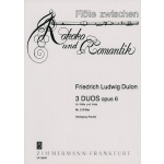 Image links to product page for 3 Duos No.2 in G major for Flute and Voila, Op6