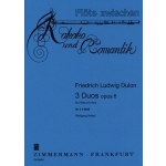 Image links to product page for 3 Duos No.3 in D minor for Flute and Viola, Op6