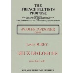 Image links to product page for Deux Dialogues for Solo Flute, Op114