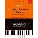 Image links to product page for 20 Miscellaneous Studies for Piano