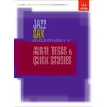 Image links to product page for Jazz Sax Aural Tests & Quick Studies level 1-3